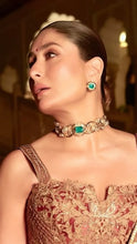Load image into Gallery viewer, Kareena Kapoor Enamel Moissanite Choker Necklace set
