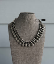 Load image into Gallery viewer, German Silver Solid Hasli chain design 6 Necklace
