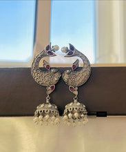 Load image into Gallery viewer, Fish German Silver daily wear jhumka  Earrings
