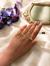 Load image into Gallery viewer, Gold Star Solitaire Adjustable HandCuff Celebrity
