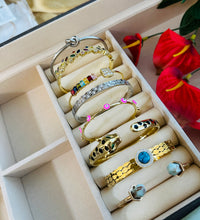 Load image into Gallery viewer, Stainless steel Openable adjustable Mix Bracelet IDW
