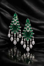 Load image into Gallery viewer, Hydro American Diamond premium Cz Danglers Statement Earrings
