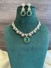 Load image into Gallery viewer, Tayani Gold Plated Mehendi Polish Necklace set
