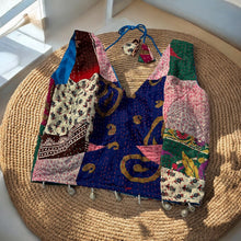 Load image into Gallery viewer, 34-38 Multicolor Fabric Blouse with shell
