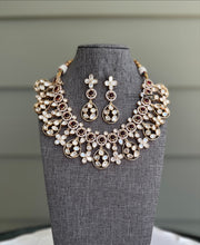 Load image into Gallery viewer, 22k gold plated Statement Tayani  Necklace set
