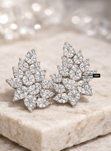Load image into Gallery viewer, Rakul preet Wing Diamond look Premium Solitaire Stud Earrings
