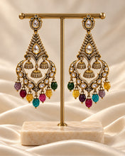 Load image into Gallery viewer, Tayani Premium Beads Festive Earrings - Multicolor
