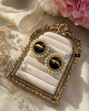 Load image into Gallery viewer, Alia Bhatt Sabya Studs Pearl enamel Earrings
