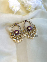 Load image into Gallery viewer, Tayani 22k gold plated Premium Drop Dangling Earrings
