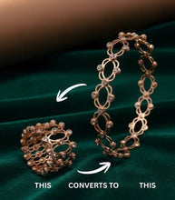 Load image into Gallery viewer, Ring Cum Bracelet Stretchable Bangle
