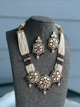 Load image into Gallery viewer, 22k gold plated Tayani Exclusive pearl Necklace set
