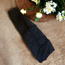 Load image into Gallery viewer, Plain black rayon Palazzo with elastic fit till 40 waistband

