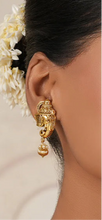 Load image into Gallery viewer, Ganesha Stud Indian ethnic Jhumka earrings
