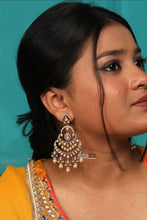 Load image into Gallery viewer, Nayka Premium Gold Plated Drop Dangling Earrings
