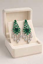 Load image into Gallery viewer, Hydro American Diamond premium Cz Danglers Statement Earrings
