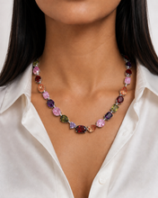 Load image into Gallery viewer, Multicolor Solitaire Premium Necklace set
