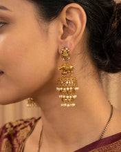 Load image into Gallery viewer, Nandi Ethnic Traditional Jhumka Earrings
