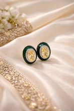 Load image into Gallery viewer, Evergreen Premium Solitaire Lookalike American Diamond Cz Earrings
