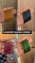 Load image into Gallery viewer, COMBO OFFER Full SET 4 Raindrop Bangle Combo set
