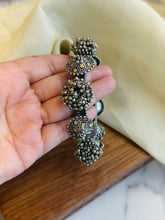 Load image into Gallery viewer, German Silver enamel Pacheli Openable Bangle kada
