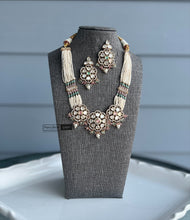 Load image into Gallery viewer, 22k gold plated Tayani Exclusive pearl Necklace set
