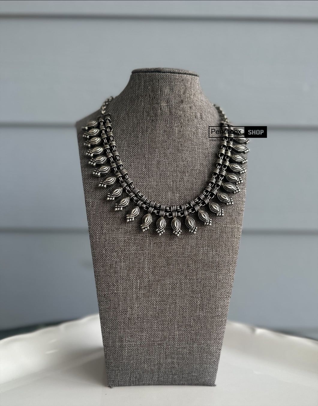 German Silver Solid Hasli chain design 4 Necklace