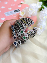 Load image into Gallery viewer, Enamel Baguette Stone Premium openable Kada
