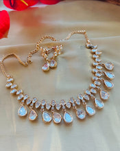 Load image into Gallery viewer, 22k gold plated Statement Tayani  drops Necklace set
