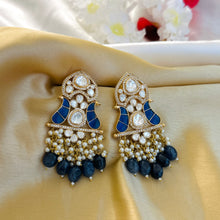 Load image into Gallery viewer, Multiple colors- Moissanite Enamel Statement premium Earrings
