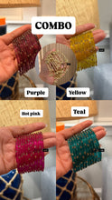 Load image into Gallery viewer, Party COMBO OFFER Full SET 4 Glass + 1 Kashmiri  Bangle Combo seta
