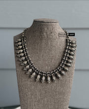 Load image into Gallery viewer, German Silver Solid Hasli chain design 4 Necklace
