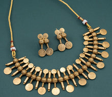 Load image into Gallery viewer, TRENDING lakshmi ji  Coin Golden Necklace set
