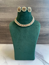 Load image into Gallery viewer, Colors-polki delicate Necklace set with maangtikka
