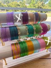 Load image into Gallery viewer, ALL 15 COLORS JELLY BANGLES
