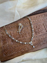 Load image into Gallery viewer, American Diamond Simple Necklace set
