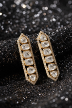 Load image into Gallery viewer, Sleek Moissanite Cz Premium Stud earrings
