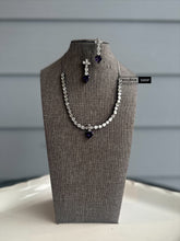 Load image into Gallery viewer, American diamond  Victorian Heart Simple dainty necklace set
