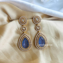 Load image into Gallery viewer, Tayani Premium gold plated Doublet Simple Earrings
