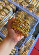Load image into Gallery viewer, Sathiya Thin Bangle Set of 4
