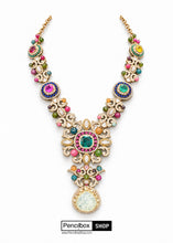 Load image into Gallery viewer, Sabya Candy Color Statement Necklace Premium Set
