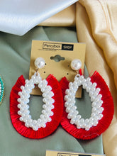 Load image into Gallery viewer, Mix collection of handmade Stone Beaded Earrings IDW
