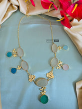 Load image into Gallery viewer, Contemporary Designer Natural Stone Necklace set
