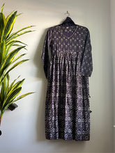 Load image into Gallery viewer, 3 pc Soft Cotton Alia cut Purple Dress women Clothing
