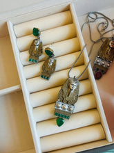 Load image into Gallery viewer, German silver Pendant Chain Necklace set
