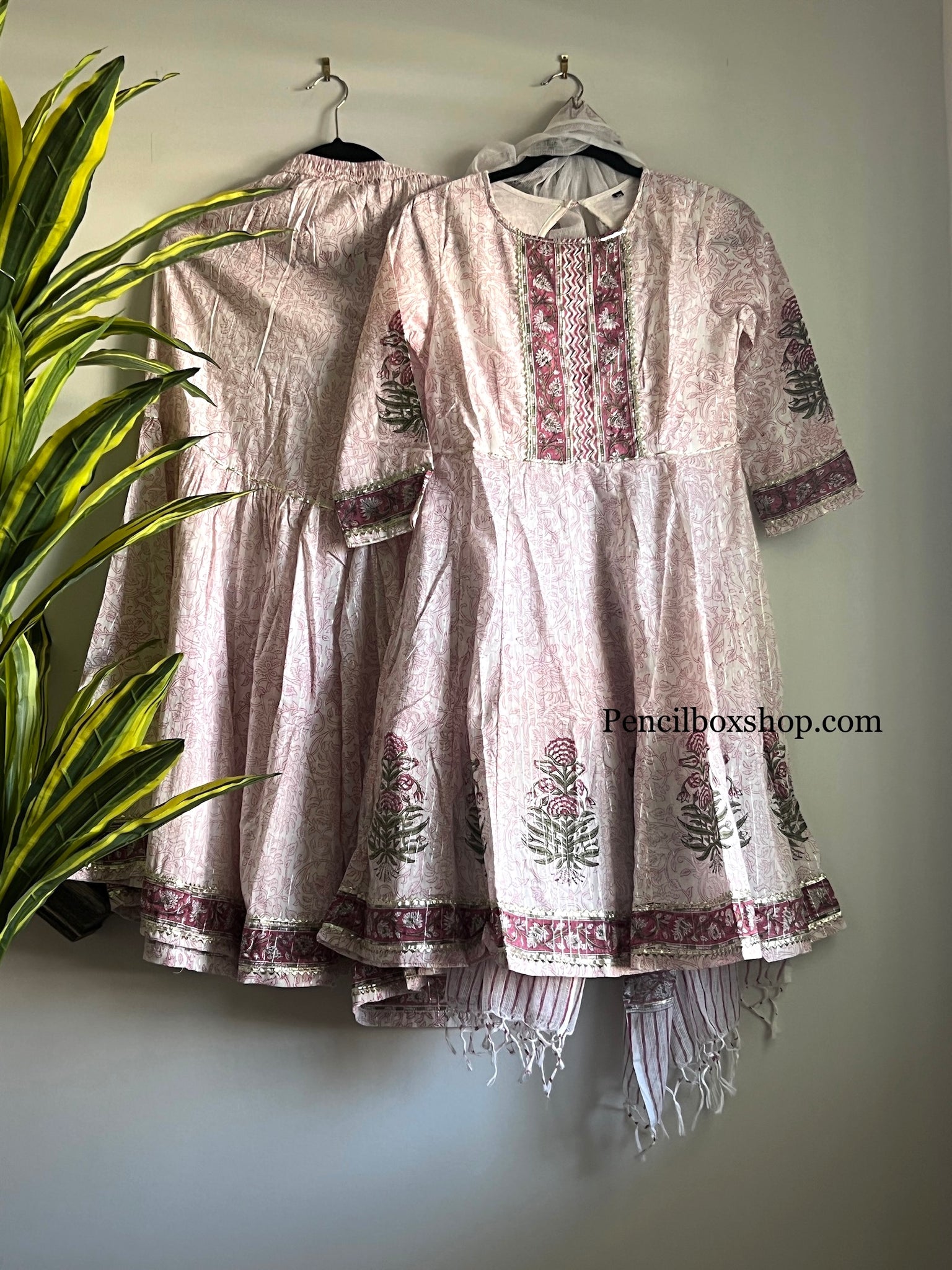 cotton sharara dress for women Pink cotton Sharara suit dresses for wedding functions & parties