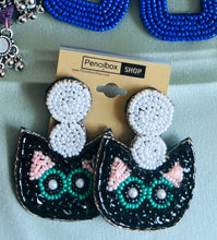 Load image into Gallery viewer, Mix collection of handmade Stone Beaded Earrings IDW
