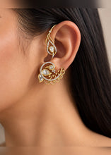 Load image into Gallery viewer, Tayani Peacock Ear Cuff Earrings
