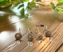 Load image into Gallery viewer, Oxidised German Silver Plated Handmade Non-Pierced Nose clip, Nose Pin,NoseStud for women-Silver
