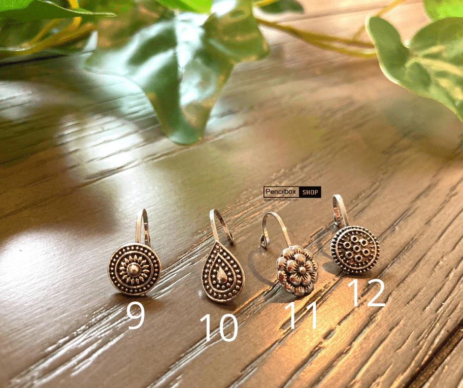 Oxidised nose pin price outlet