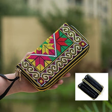 Load image into Gallery viewer, Embroidery Ethnic wallets for women on sale, women wallet style,small wallet for ladies,SALE
